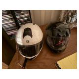 MOTOR CYCLE HELMETS X 2 (ONE HAS BLUE TOOTH) TORC 1 Z1R VENOM- FR