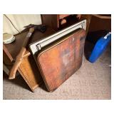 FOLDING CARD TABLES X 2- FR