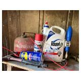 GAS CAN/ ROUND UP/ HAMMER & MISCELLANEOUS- WB