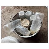 BABY BOTTLE WARMER & GLASS BABY BOTTLES- WB