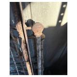 ANTIQUE IRON BABY BED- WB