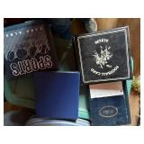 BASEBALL & FOOTBALL CARD ALBUM X 4- BB