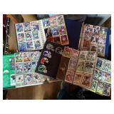 BASEBALL & FOOTBALL CARD ALBUM X 4- BB