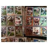 BASEBALL & FOOTBALL CARD ALBUM X 4- BB