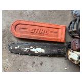 STIHL 024AV CHAIN SAW W/ ELECTRIC START- WB