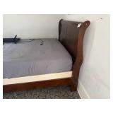 Queen Size bed, mattress, foot board needs repaired