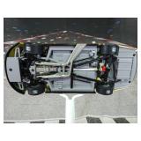 (UNUSED) Ward Burton #22 CAT Limited Edition Silver Chrome 1:24 NASCAR Racing Champions Diecast Car