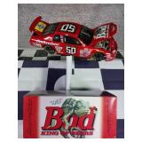 (UNUSED) Louie the Lizard #50 Budweiser 1998 Monte Carlo NASCAR 1:24 Diecast