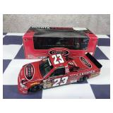 (UNUSED) Johnny Benson #23 Toyota Tundra NASCAR  Certified Race Truck Diecast 1:24 Model