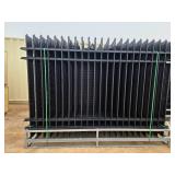 Industrial Steel Security Fence Panels with Spikes