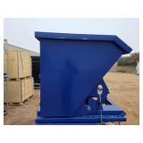 Unused Dumping Hopper with Fork Slots