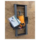 Wolverine Hydraulic Earth Auger Drive System with Bits