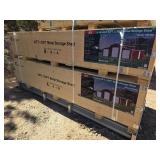 New 42x30ft Heavy-Duty Metal Storage Shed - Model K4230G