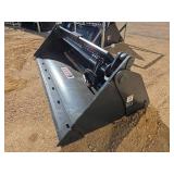Unused 2025 84\" 4-in-1 Multi-Purpose Skid Steer Bucket Attachment