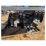 Unused JCT 2025 Skid Steer Hydraulic Auger Drive & Bits (3)