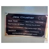 SKLP Industrial Jaw Crusher Model PSJ220