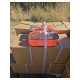 Heavy Duty Ratchet Tie Down Strap - Orange