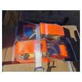 Heavy Duty Ratchet Tie Down Strap - Orange