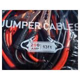 Heavy Duty 200 AMP Jumper Cables - 13ft Length Quantity 4 Cables