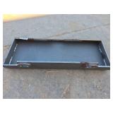 Mini skid steer mounting plate