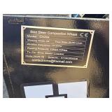 GIYI CW59 Skid Steer Compaction Wheel Attachment