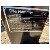 D680 Heavy Duty Hydraulic Pile Hammer