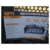 GIYI 59-inch Skid Steer Vibrating Bucket GY-VB59