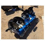 Heavy-Duty Skid Steer Auger Attachment with 8, 12, 16 Inch Auger Rods