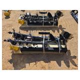 MIVA Heavy Duty Skid Steer Auger Assembly with 8/12/16 Auger Rods