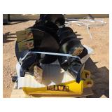 MIVA Heavy Duty Skid Steer Auger Assembly with 8/12/16 Auger Rods