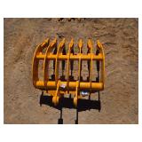 Heavy Duty Excavator CAT305 Excavator Rake 32\" w/ Teeth