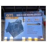 GIYI Mini Skid Steer Mixing Bucket Model GY-JBD