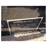 GIYI Mini Skid Steer Mixing Bucket Model GY-JBD