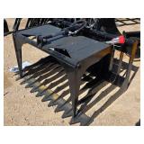 GIYI 44-inch Mini Skid Steer Hollow Wood Grabber
