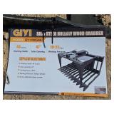 GIYI 44-inch Mini Skid Steer Hollow Wood Grabber