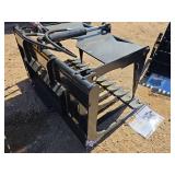 GIYI 44-inch Mini Skid Steer Hollow Wood Grabber
