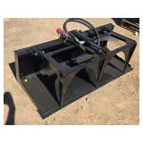 GIYI 44\" Mini Skid Steer Plate Grabber Attachment