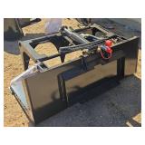 GIYI 44\" Mini Skid Steer Plate Grabber Attachment