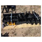 QTY 8 Mini Excavator Attachment Set - Complete Package