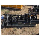 QTY 8 Mini Excavator Attachment Set - Complete Package
