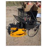 GIYI Mini Skid Steer Mini Rotating Grapple Attachment - Model GY-MRG63