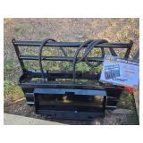 GIYI Mini Skid Steer Side Shift Fork Attachment