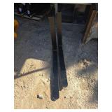 GIYI Mini Skid Steer Side Shift Fork Attachment