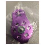 Purple Aluminum Climbing Belay Device