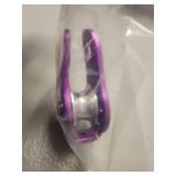 Purple Aluminum Climbing Belay Device