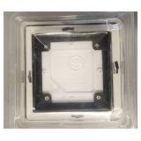 4x4 Black Solar Pyramid Post Cap Light in Original Packaging