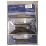 2.5in Black Solar Post Pyramid Post Cap 2pk