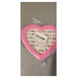 Mixed Metal Stud Earring Set Heart Shape box 2PK