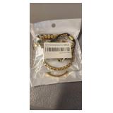 Gold-Plated Braided Fashion Bracelet