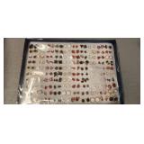 100-Piece Assorted Fashion Stud Earring Set 2PK